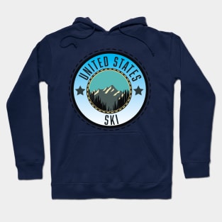 United States Ski logo Hoodie